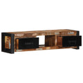 Mobile Porta TV 100x30x25 cm in Legno Massello di Recupero