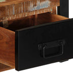 Mobile Porta TV 100x30x25 cm in Legno Massello di Recupero