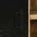Armadio Panchina Marrone Legno massello di mango