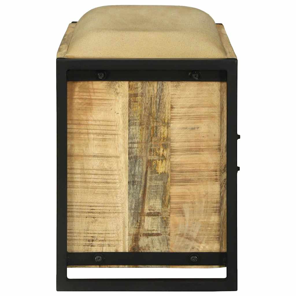 Armadio Panchina Marrone Legno massello di mango
