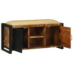 Armadio Panchina Multicolore Legno massello di recupero