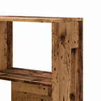 Libreria a 4 Ripiani Legno Vecchio 85x85x140 cm in Truciolare