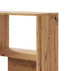 Libreria 4 Ripiani Rovere Artigianale 85x85x140 cm Truciolare