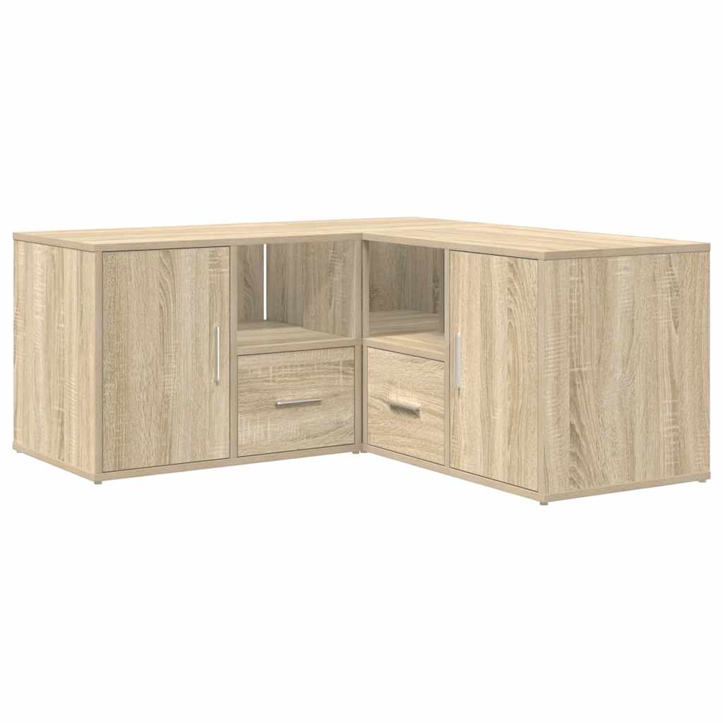 Mobile Angolare Rovere Sonoma 160x40x45 cm in Truciolato
