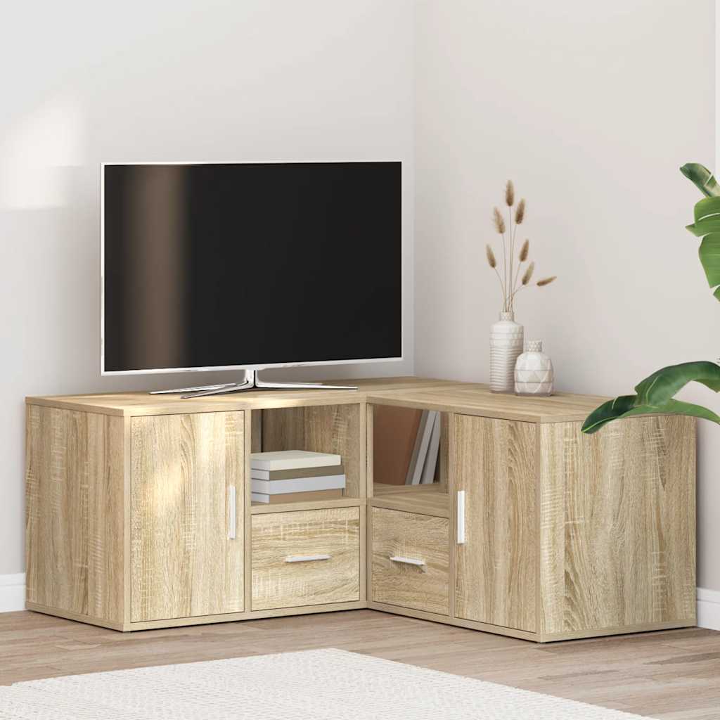 Mobile Angolare Rovere Sonoma 160x40x45 cm in Truciolato