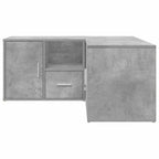 Mobile Angolare Grigio Cemento 160x40x45 cm in Truciolato
