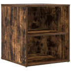 Mobile Angolare Rovere Fumo 160x40x45 cm in Truciolato