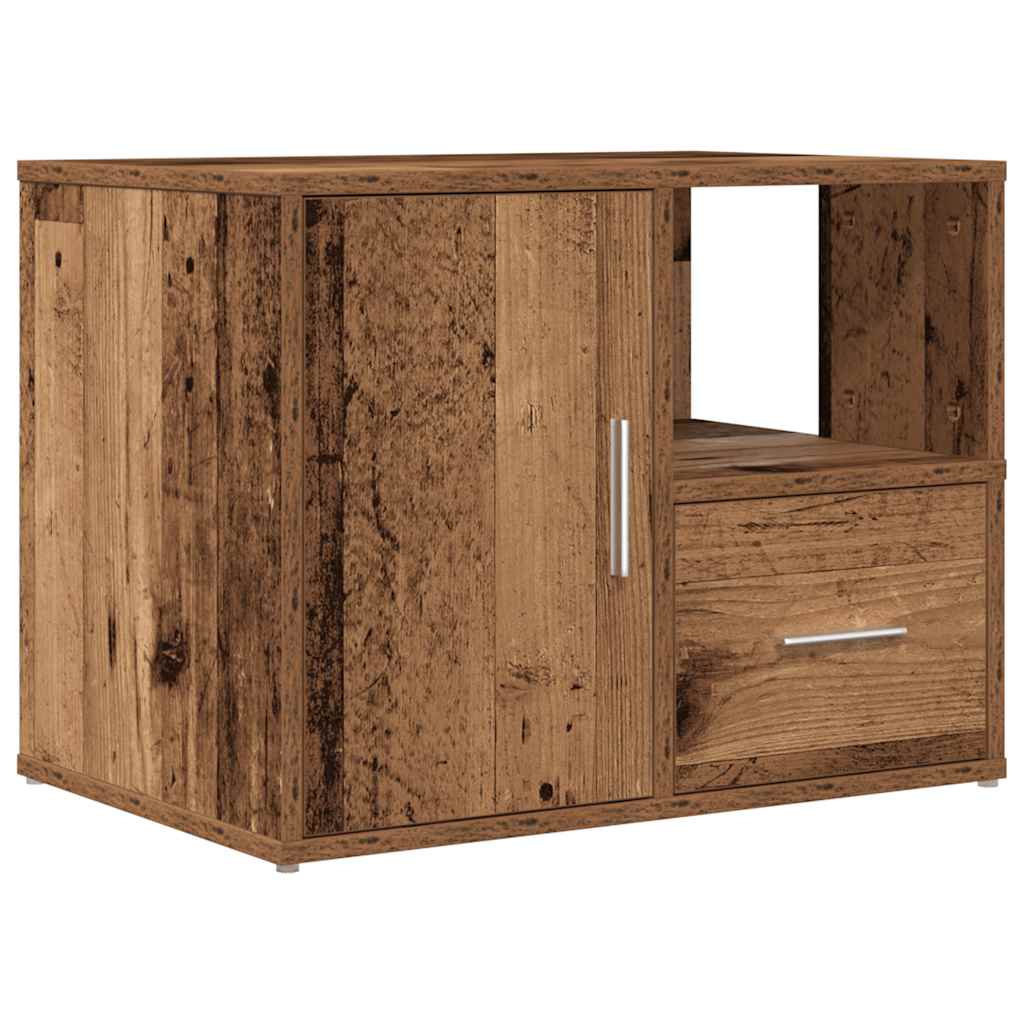 Mobile Angolare Legno Antico 160x40x45 cm in Truciolato