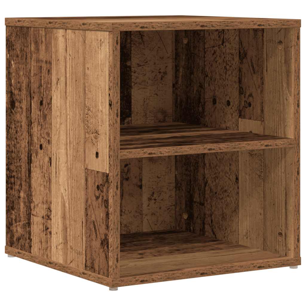 Mobile Angolare Legno Antico 160x40x45 cm in Truciolato