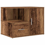 Mobile Angolare Legno Antico 160x40x45 cm in Truciolato