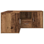 Mobile Angolare Legno Antico 160x40x45 cm in Truciolato