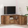 Mobile Angolare Legno Antico 160x40x45 cm in Truciolato
