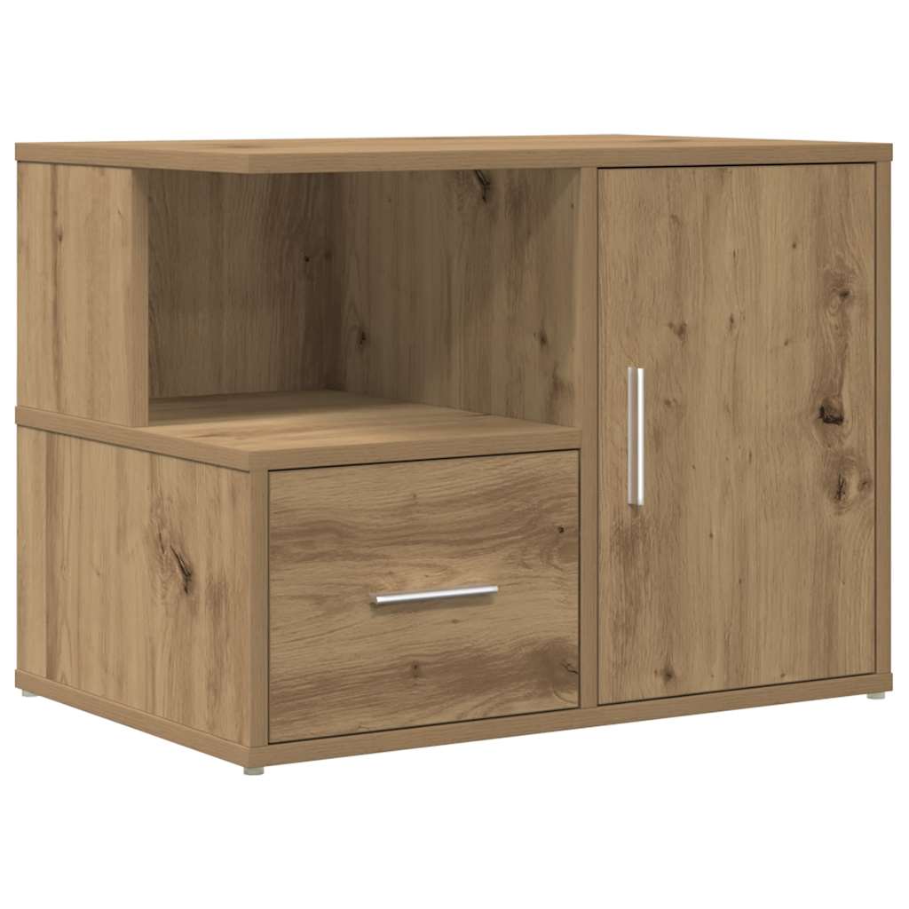 Mobile Angolare Rovere Artigianale 160x40x45 cm in Truciolato