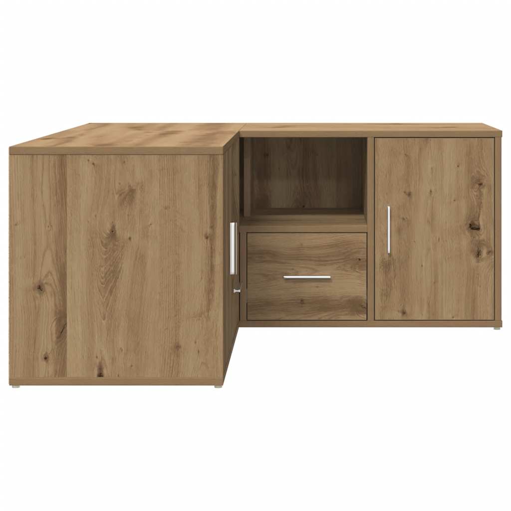 Mobile Angolare Rovere Artigianale 160x40x45 cm in Truciolato