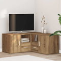 Mobile Angolare Rovere Artigianale 160x40x45 cm in Truciolato