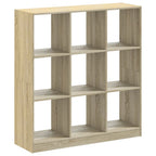 Libreria Rovere Sonoma 102x32x108 cm in Legno Multistrato
