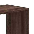 Libreria Rovere Marrone 102x32x108 cm in Legno Multistrato