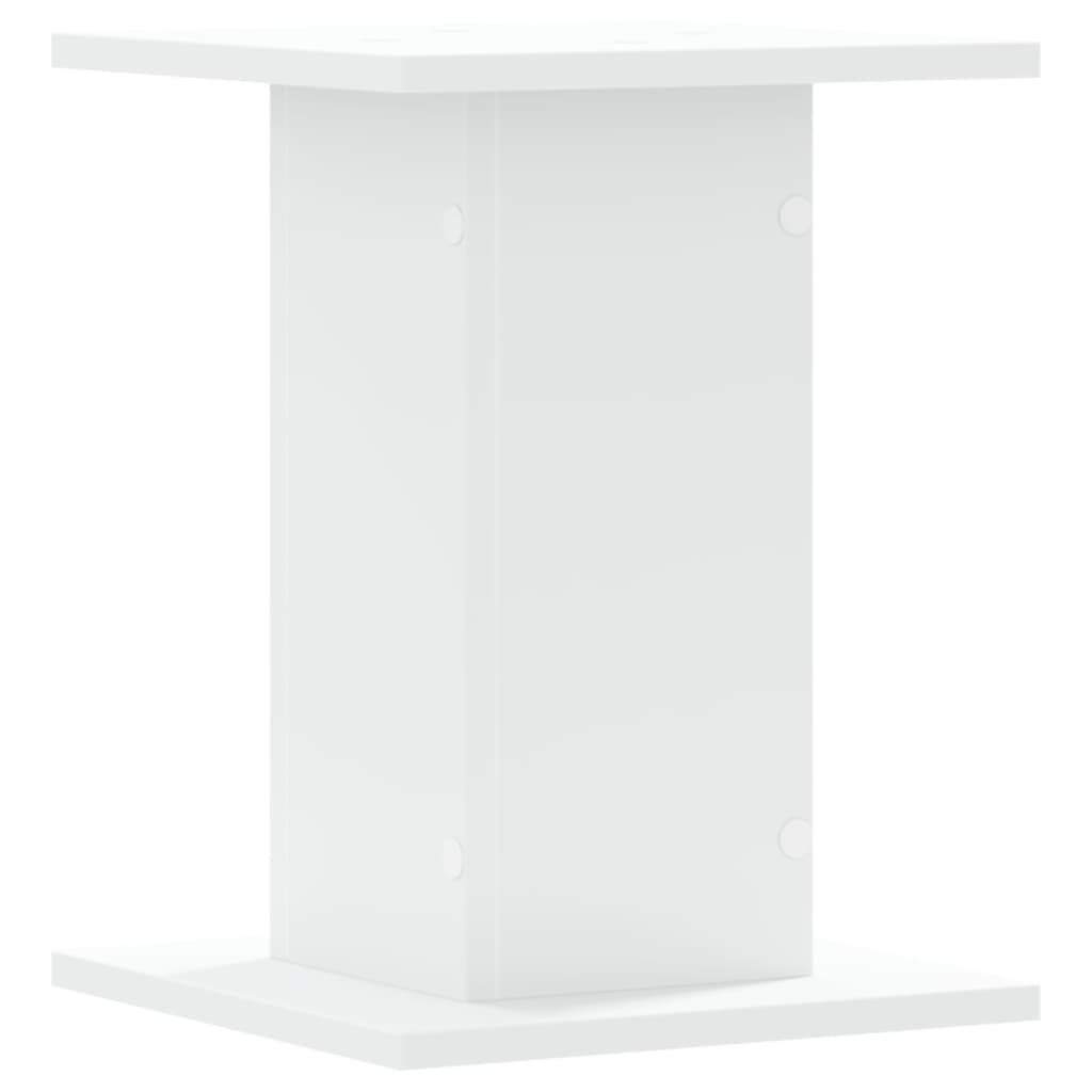 Supporti per Piante 2 pz Bianchi 30x30x40cm Legno Multistrato