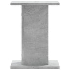 Supporti per Piante 2 pz Grigio Cemento 30x30x50 cm Truciolato