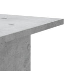 Supporti per Piante 2 pz Grigio Cemento 30x30x50 cm Truciolato