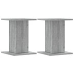 Supporti per Piante 2 pz Grigio Sonoma 30x30x40cm in Truciolato