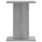 Supporti per Piante 2 pz Grigio Sonoma 30x30x40cm in Truciolato