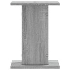 Supporti per Piante 2 pz Grigio Sonoma 30x30x40cm in Truciolato