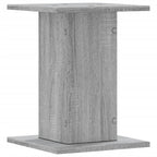 Supporti per Piante 2 pz Grigio Sonoma 30x30x40cm in Truciolato