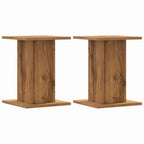 Supporti Piante 2 pz Rovere Artigianale 30x30x40 cm Truciolato