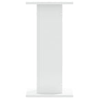 Supporti per Piante 2 pz Bianchi 30x30x60 cm Legno Multistrato