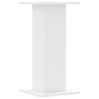 Supporti per Piante 2 pz Bianchi 30x30x60 cm Legno Multistrato