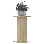 Supporti per Piante 2 pz Rovere Sonoma 30x30x60cm in Truciolato