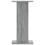 Supporti per Piante 2 pz Grigio Sonoma 30x30x60cm in Truciolato