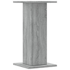 Supporti per Piante 2 pz Grigio Sonoma 30x30x60cm in Truciolato