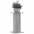 Supporti per Piante 2 pz Grigio Sonoma 30x30x60cm in Truciolato