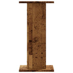 Supporti per Piante 2 pz Legno Vecchio 30x30x60 cm Truciolato