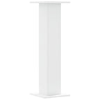 Supporti per Piante 2 pz Bianchi 30x30x95 cm Legno Multistrato