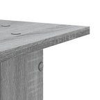 Supporti per Piante 2 pz Grigio Sonoma 30x30x95cm in Truciolato