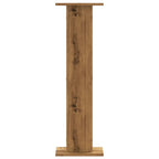 Supporti Piante 2 pz Rovere Artigianale 30x30x95 cm Truciolato