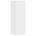 Supporti per Piante 2 pz Bianchi 33x33x100 cm Legno Multistrato