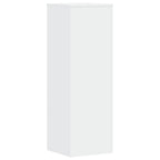 Supporti per Piante 2 pz Bianchi 33x33x100 cm Legno Multistrato