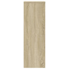 Supporti per Piante 2 pz Rovere Sonoma 33x33x100 cm Multistrato