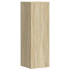 Supporti per Piante 2 pz Rovere Sonoma 33x33x100 cm Multistrato