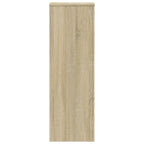Supporti per Piante 2 pz Rovere Sonoma 33x33x100 cm Multistrato