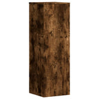 Supporti per Piante 2 pz Rovere 33x33x100 cm Legno Multistrato