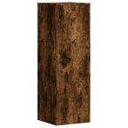 Supporti per Piante 2 pz Rovere 33x33x100 cm Legno Multistrato