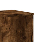 Supporti per Piante 2 pz Rovere 33x33x100 cm Legno Multistrato