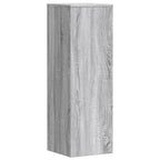 Supporti per Piante 2 pz Grigio Sonoma 33x33x100 cm Multistrato