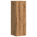Supporti Piante 2 pz Rovere Artigianale 33x33x100cm Multistrato