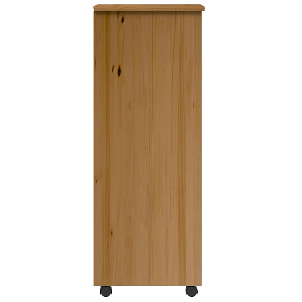 Armadietto Rotante con Cassetti MOSS ambra Legno Massello Pino